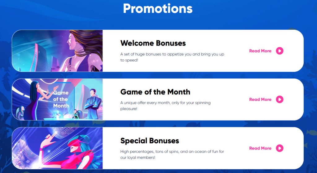 Las Atlantis Casino Bonuses