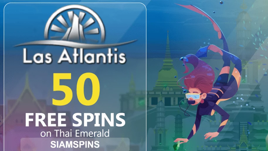 50 Free Spins at Las Atlantis 1