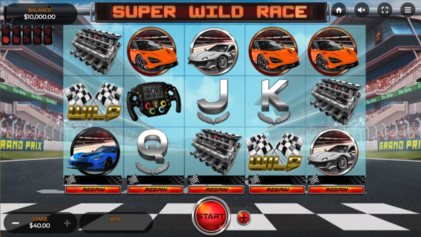 Super Wild Race Slot at Las Atlantis Casino 1