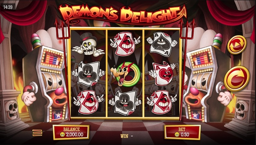 Demon's Delight Slot at Las Atlantis Casino 1