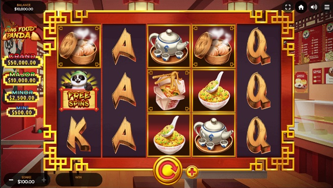 Kung Food Panda Slot at Las Atlantis Casino 1