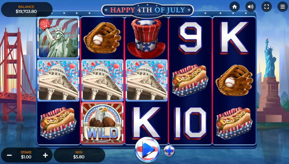 Happy 4th of July Slot at Las Atlantis Casino 1